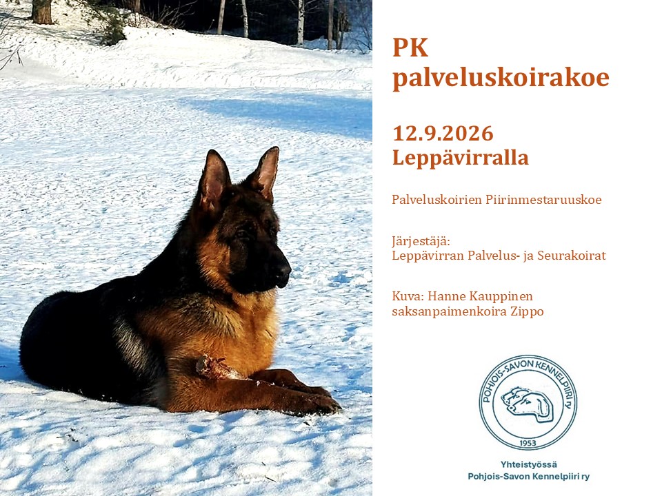pm palveluskoirat